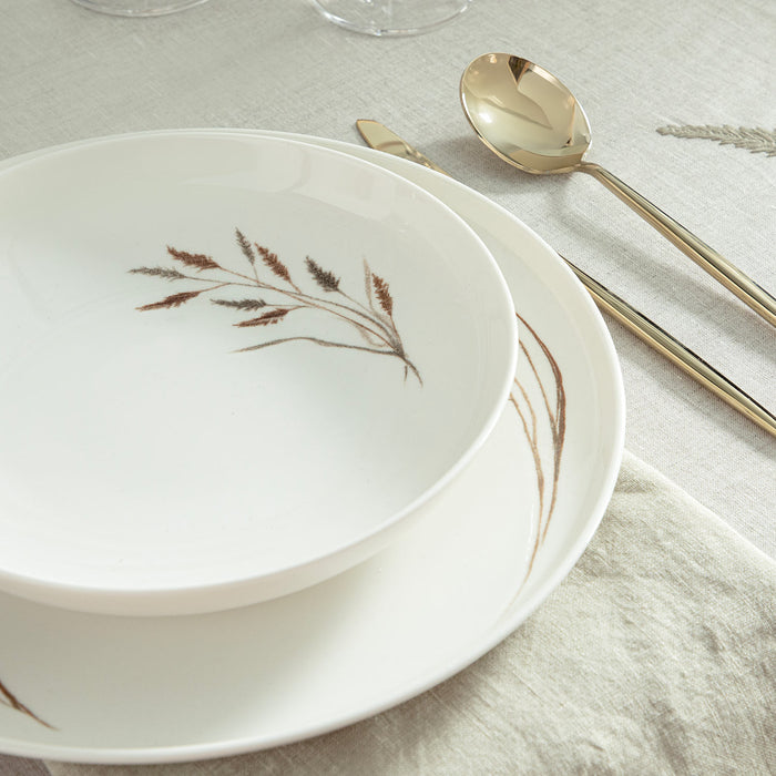 Alessia Deep Plate 20 Cm Cream