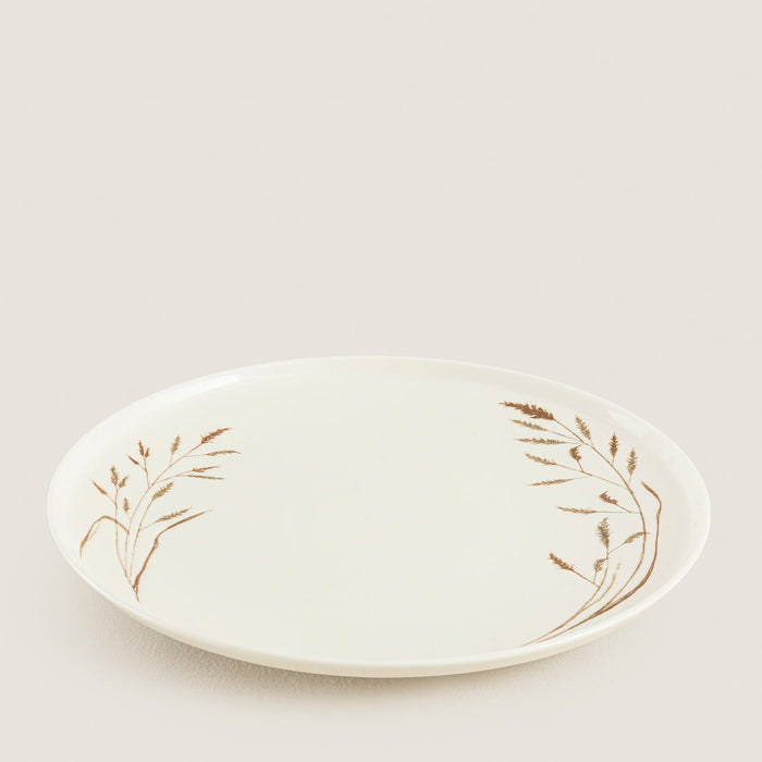 Alessia Serving Plate 27 Cm Cream