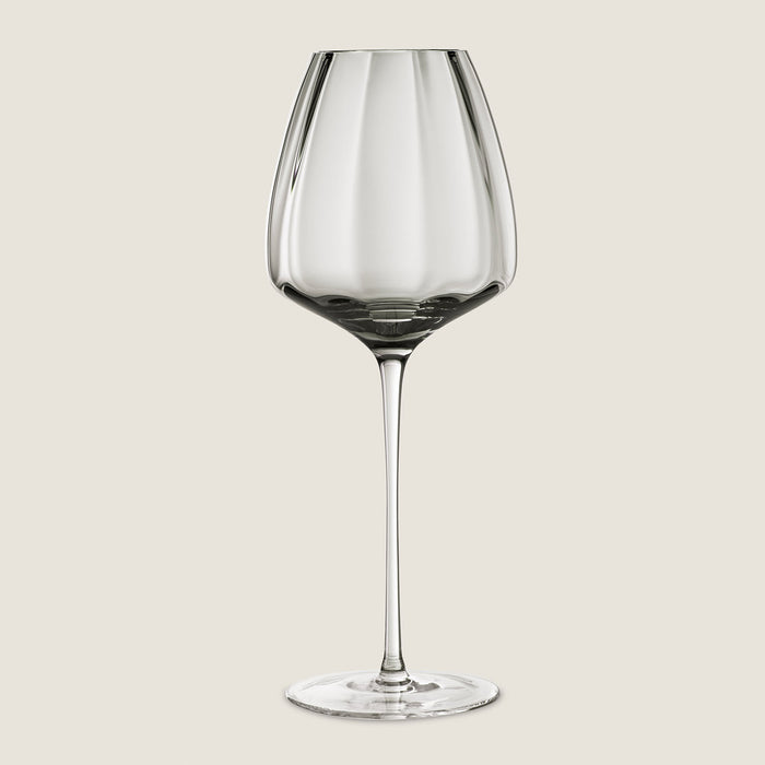 Celebration Smoky Red Wine Glass Grey