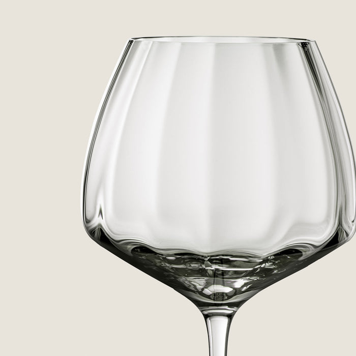 Celebration Smoky Red Wine Glass Grey