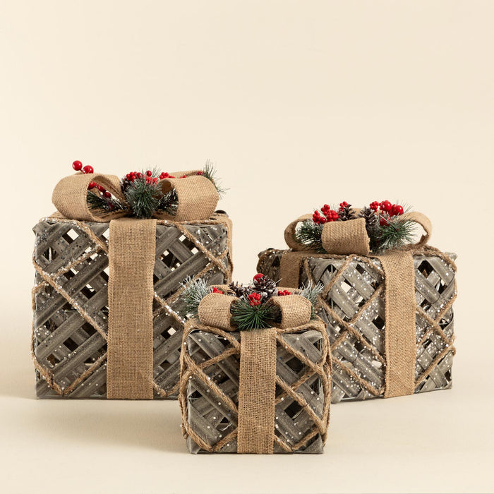 Wocro Xmas Decor with Led Light L Multi