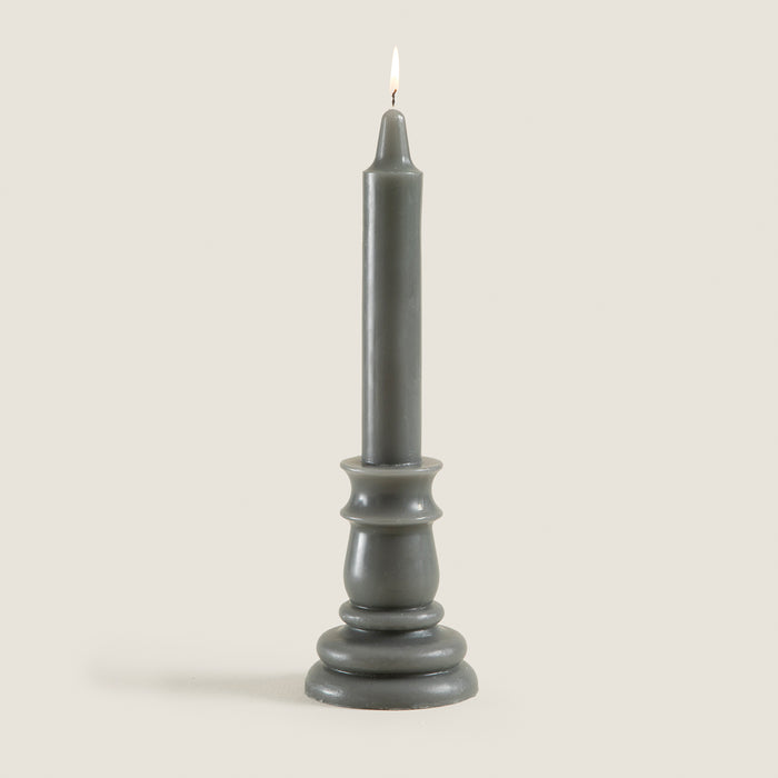 Flamme Candlestıck Khakı 25 Cm Khaki