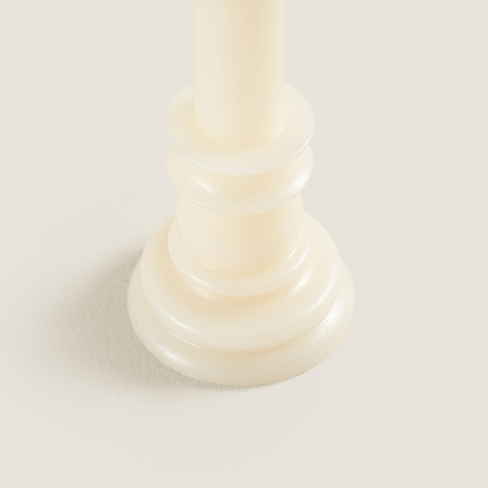 Flamme Candlestıck Cream 20 Cm Cream