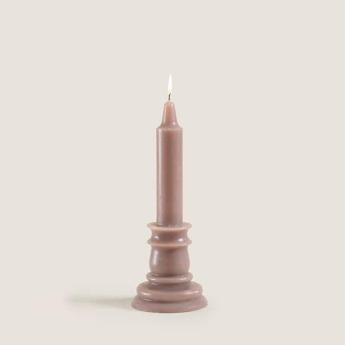 Flamme Candlestıck Mink 20 Cm Mink