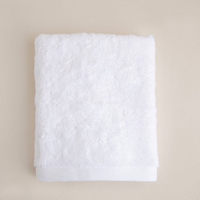 Solid Face Towel 50x90 cm White