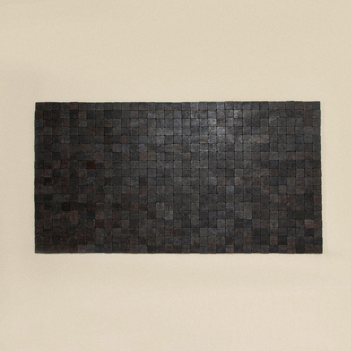Costa Wooden Mat 60x100 cm Black