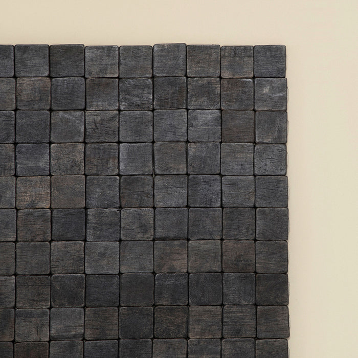 Costa Wooden Mat 60x100 cm Black