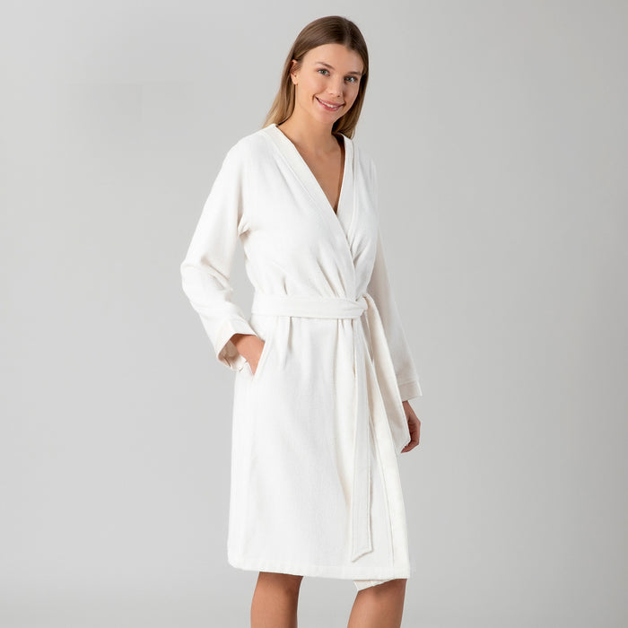 Floss Woman Bathrobe Ecru