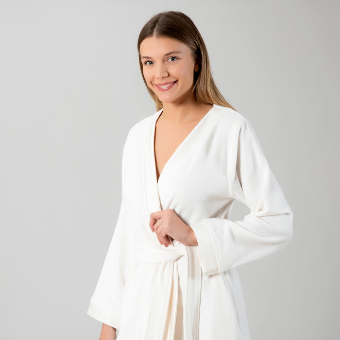 Floss Woman Bathrobe Ecru