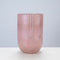 Bettina Glass Vase 24x37 cm Pink