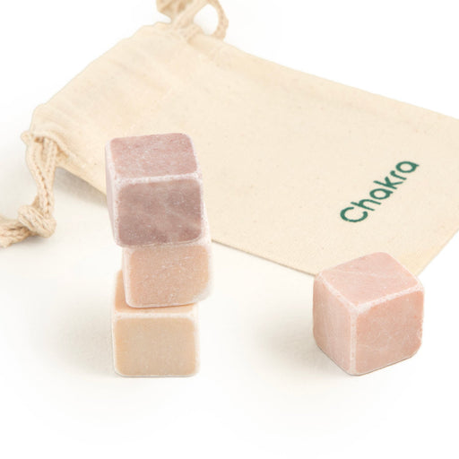 Ice Marble Stone Set for Drink 2 cm Light Pink