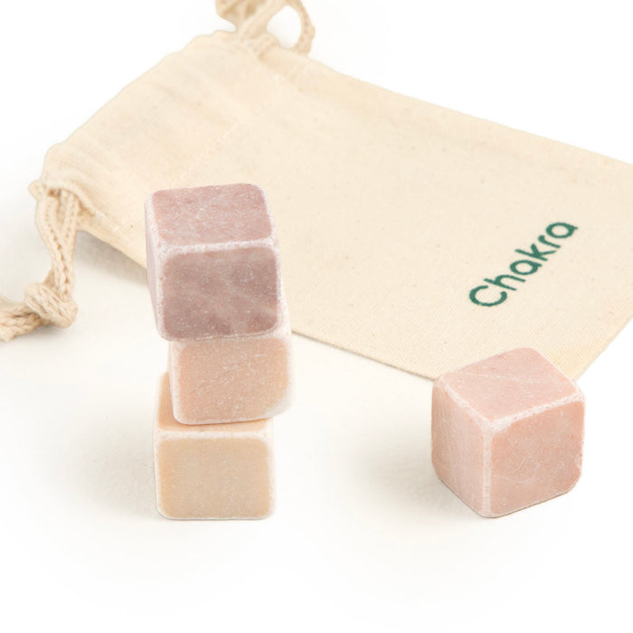 Ice Marble Stone Set for Drink 2 cm Light Pink