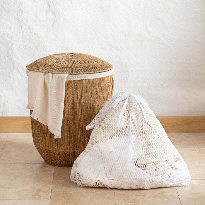 Washing Net for Clothes 70x90 cm White